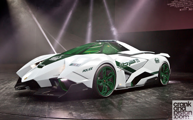 Lamborghini Egoista is The Latest Car To Join Dubai Police ...
