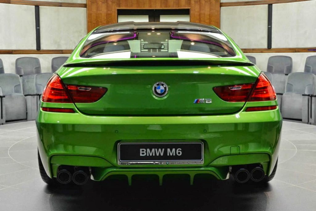 Modified Bmw M6 Gran Coupe With Java Green Paintjob