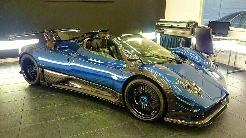 The Worlds First Pagani Zonda 760 Roadster Has A Manual Gearbox