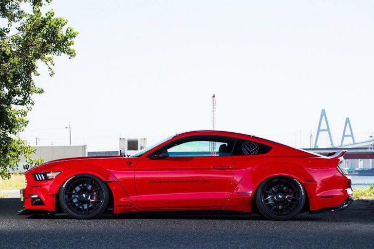 Wide Body Ford Mustang By Liberty Walk Revealed