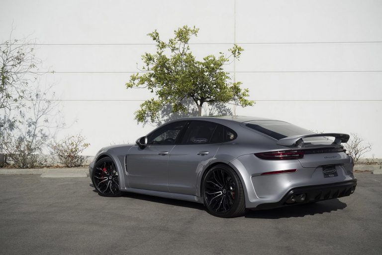 New Porsche Panamera Sports TechArt Kit And Forgiato Wheels