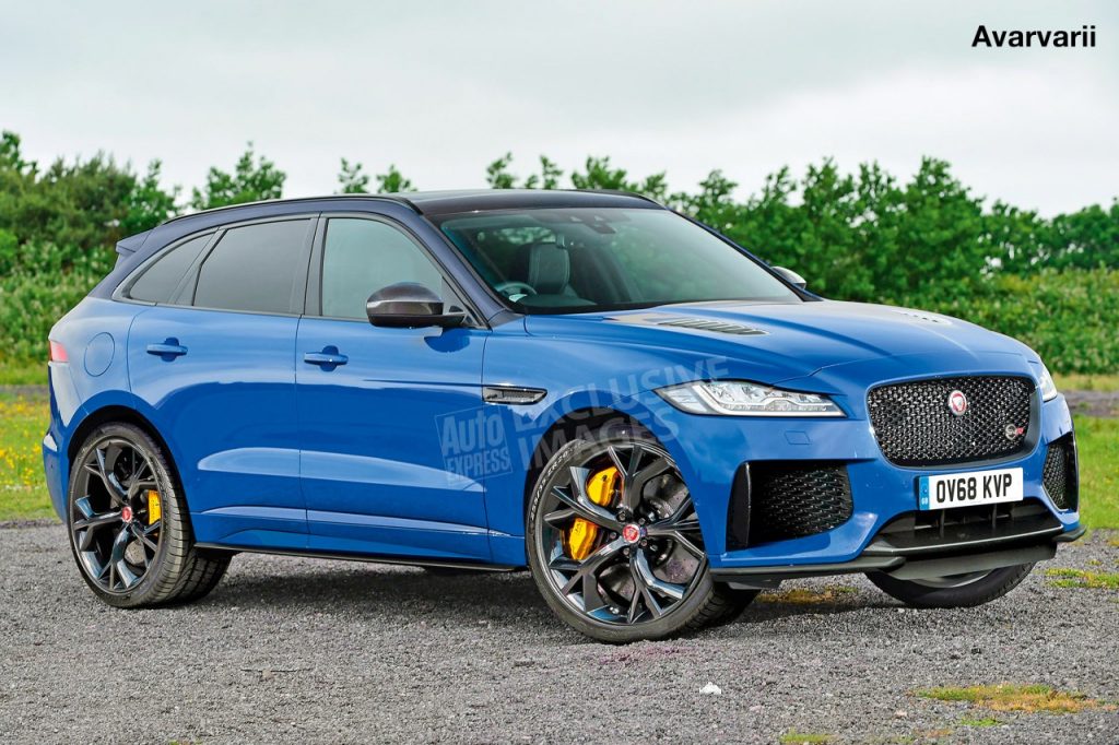 Jaguar FPace SVR Will Be Revealed On Wednesday At New York Motor Show