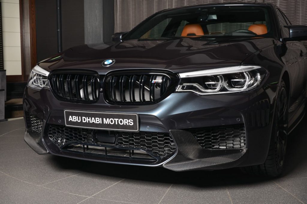 Singapore Grey BMW M5 Loaded With M Performance Parts Looks Slick