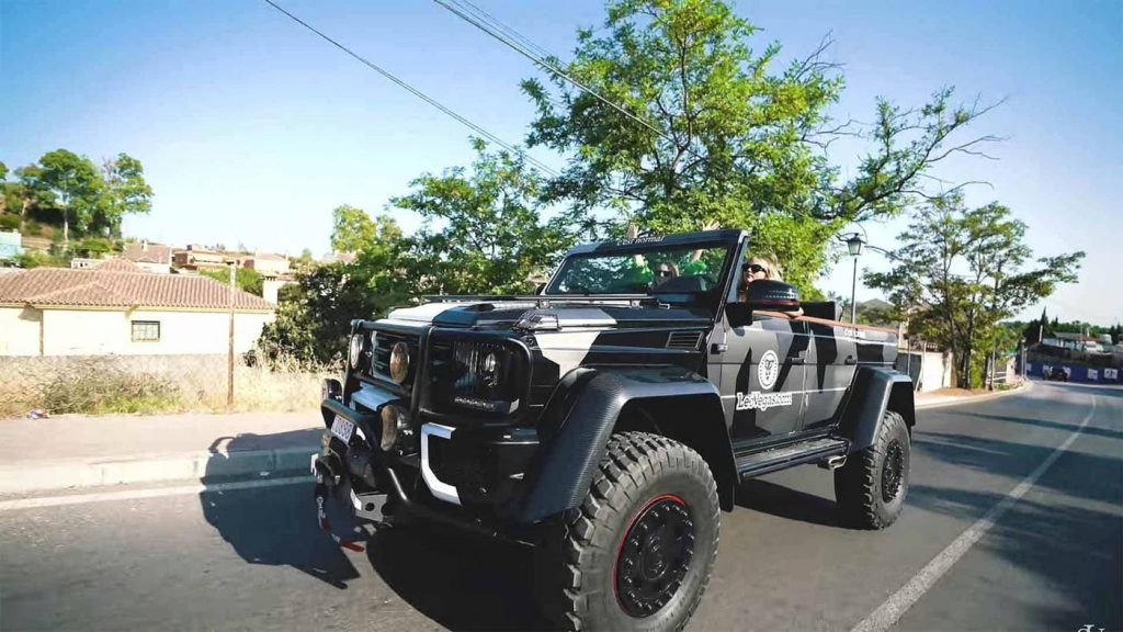 Jon Olsson Reveals His Topless Mercedes Benz x ² G Wagon