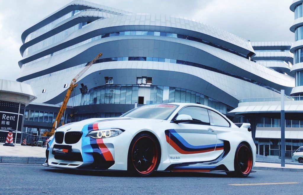 BMW Vision Gran Turismo Brought To Life With This Wide Body M2