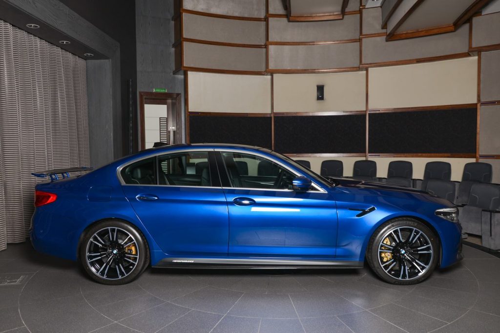 Bmw m5 blue