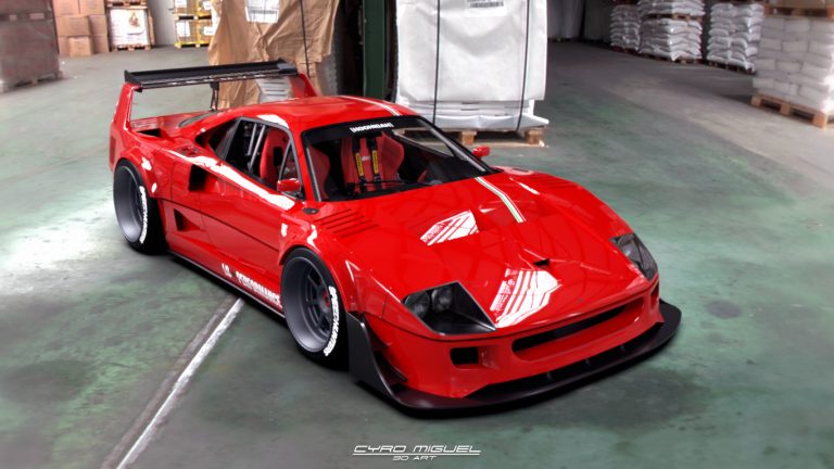 Ferrari f40 liberty walk