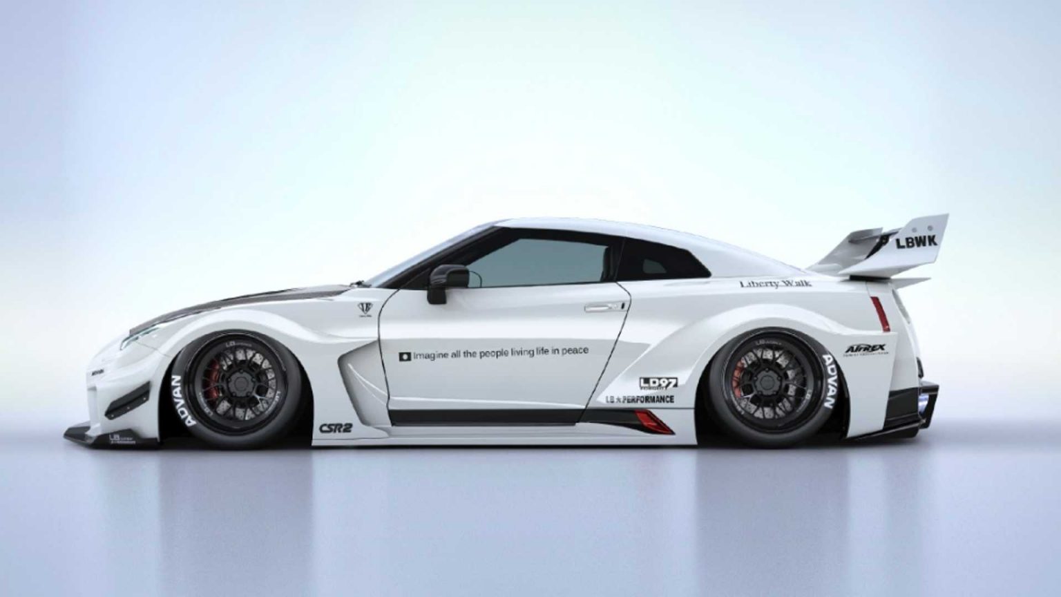 New Nissan GTR Liberty Walk Bodykit Costs Over R1 Million