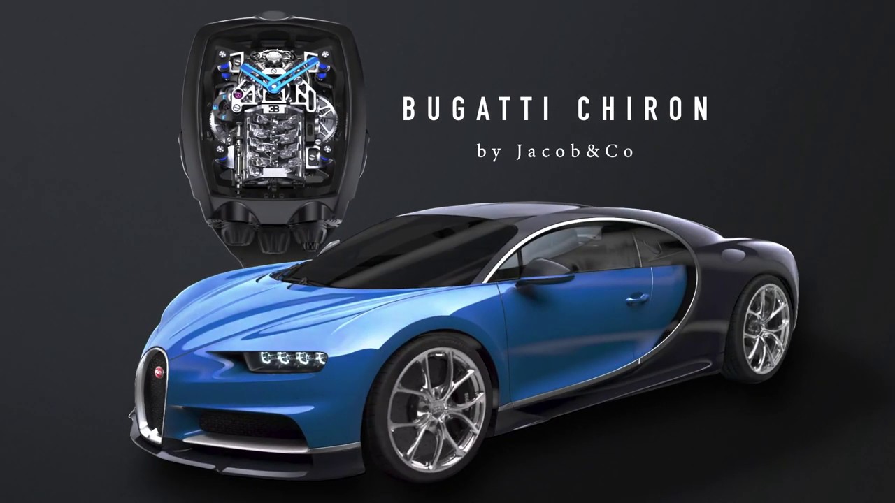 Jacob & Co. Reveal R5 Million Bugatti Chiron 16-Cylinder Tourbillon