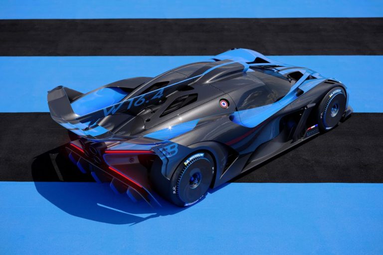 1,825 HP (1,361 kW) Bugatti Bolide Concept Revealed, Faster Than LMP1