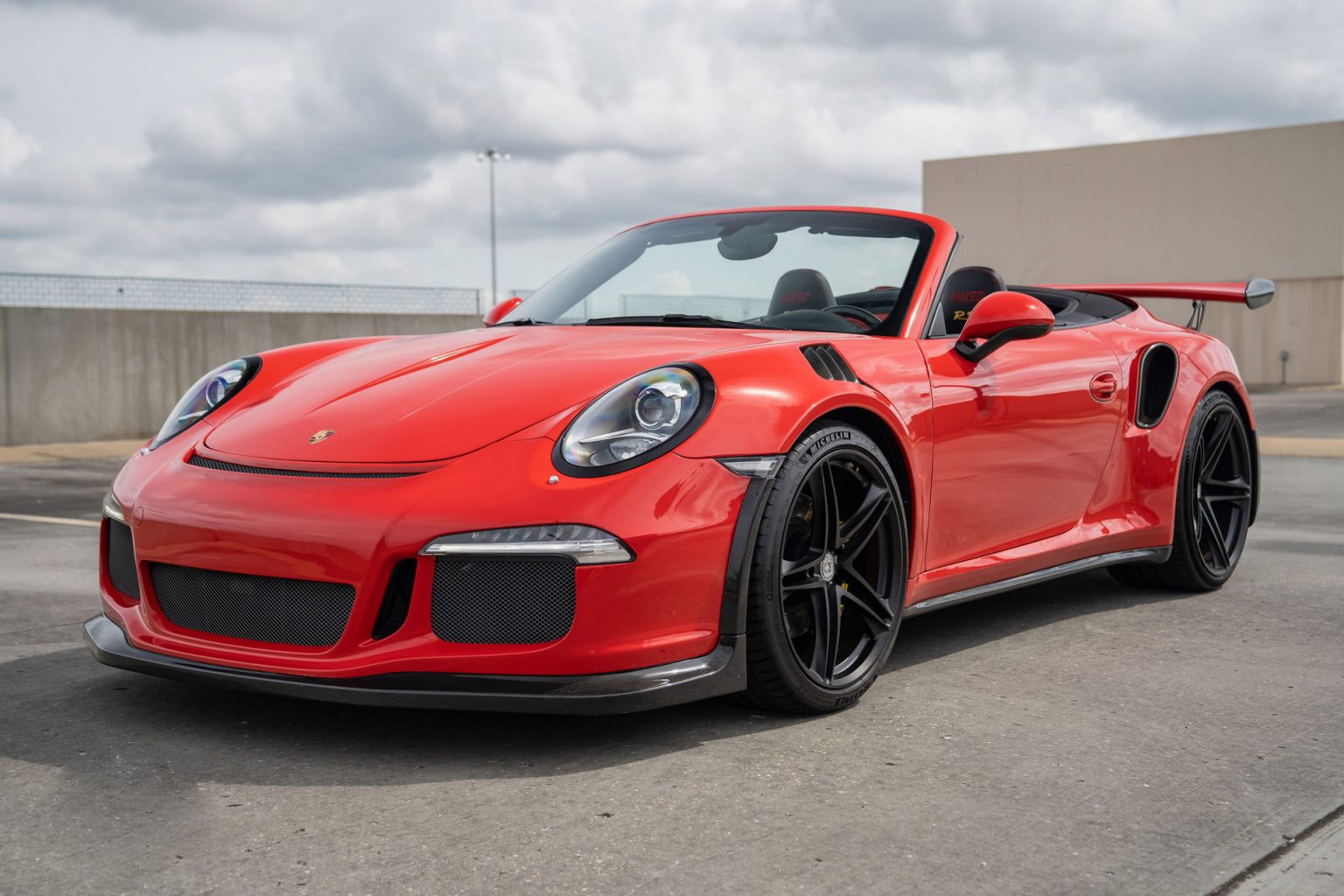 The Only Porsche 911 "GT3 RS" Cabriolet Is Up For Sale