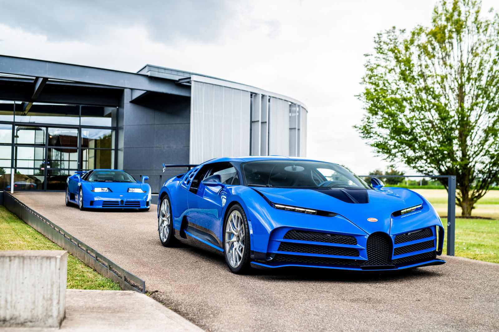 The First of Ten Bugatti Centodieci Delivered Bugatti In Iconic Bleu
