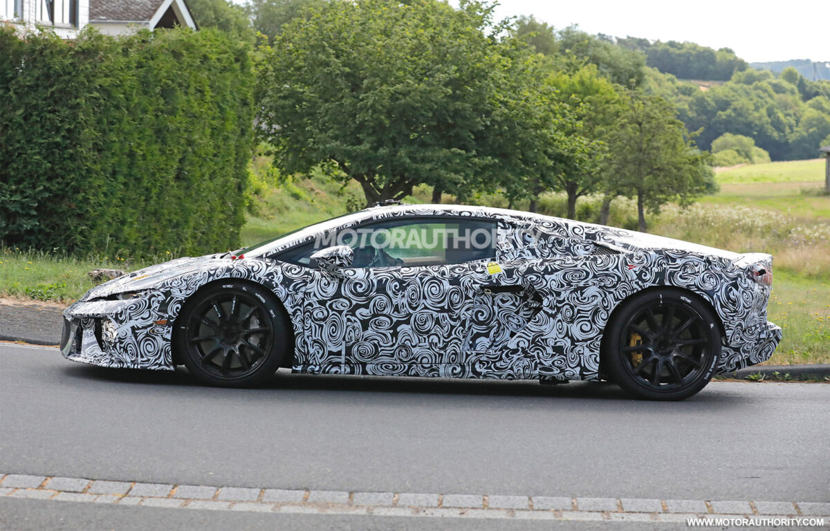 2025 Lamborghini Huracán Successor Spotted Testing For The First Time